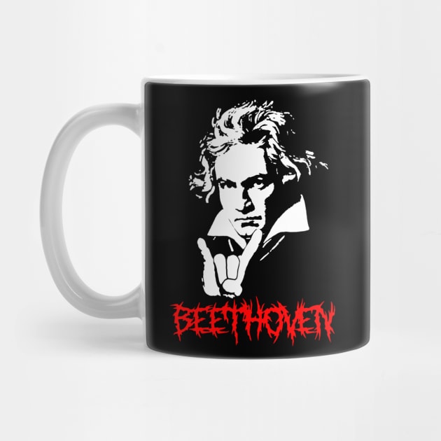 Beethoven is Metal by LordNeckbeard